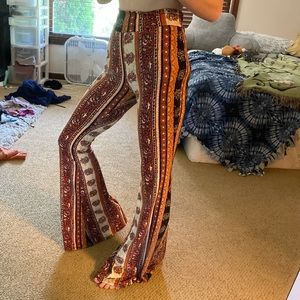 Hippie flare pants